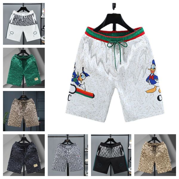 

g summer fashion menswear designer thin shorts sports casual quick dry quarter pants fashion trend wear beach shorts asia size m-5xl 9999, White;black