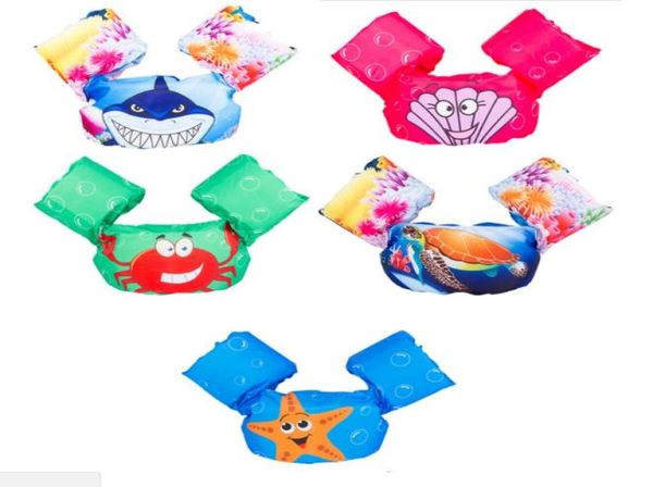 

2018 kids puddle jumper cartoon life jacket vest children swim trainers arm floats arm band floats2374381