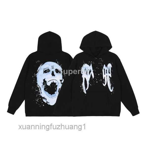 

designers clothes mens hoodies 100% cottom fleece terry clothing sport hooded revenging autumn coat oversized athleisure vgig, Black