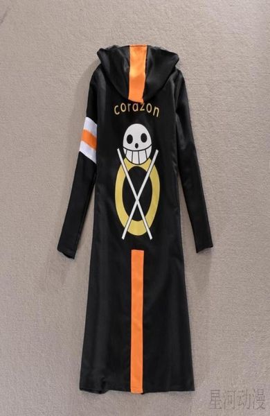 

new anime 2020 one piece trafalgar law coat hat 3rd cosplay costume76719641933822, Black;red
