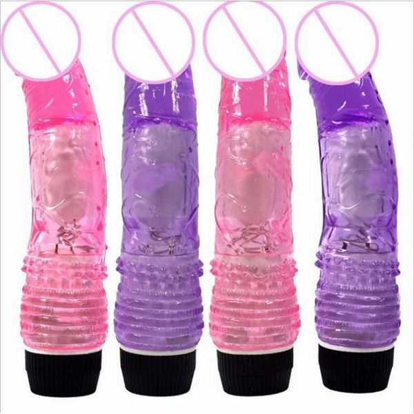 

crystal transparent fruit single shock battery simulation female massage vibration av stick 60% off outlet sale