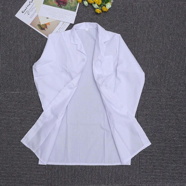 

suits kids lab gown children thin white coats lab uniform for cosplay costumes proformance clothing party gift 230303 jpu, Black