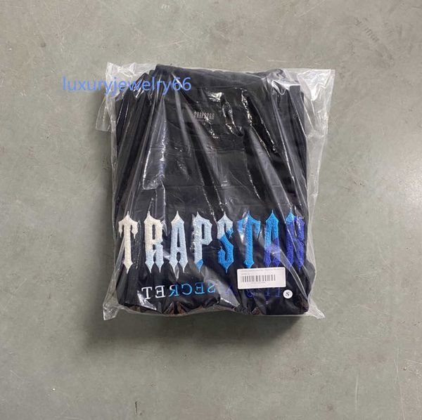 

men's t-shirts mens t-shirts summer tshirt trapstar short suit 2.0 chenille decoded rock candy flavor ladies embroidered bottom tracksu, White;black