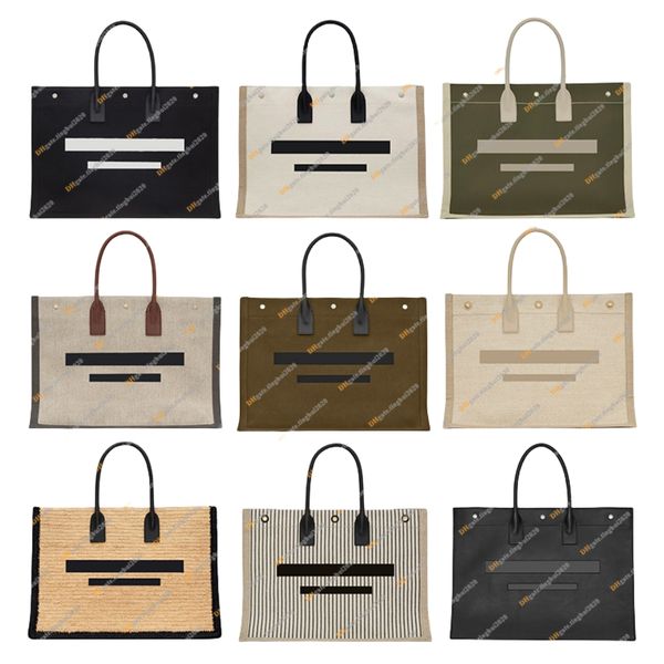 

10a designer rive gauche tote shopping bag shoulder bags handbag 2 size