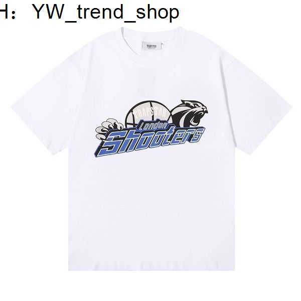 

trapstar designers mens t shirt summer loose tees fashion man casual luxurys clothing street short sleeve women shirts size s-xxl 41, White;black