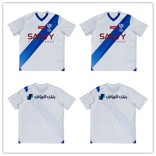

23 24 al hilal sfc football jersey boys' set jersey 2023 2024 sergej neves koulibaly football jersey homeaway maillot de foot, Black;yellow
