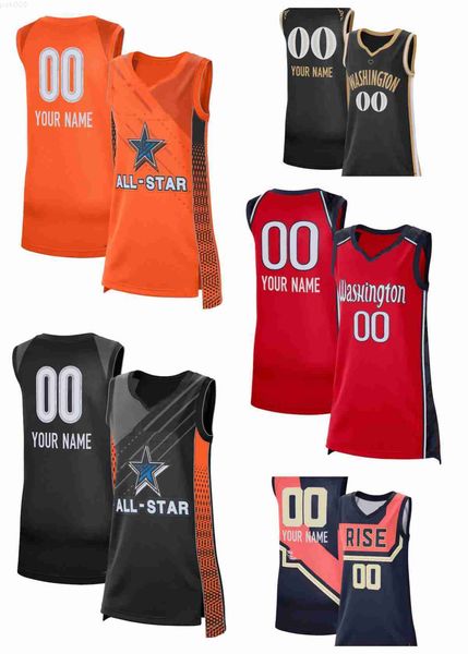 

2023 all-star women basketball washingtons mystics jerseys 11 elena delle donne 15 brittney sykes 7 ariel atkins 9 natasha cloud 0 shakira a, Black;red
