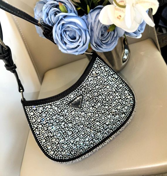

diamond handbag canvas hobo bag designer shoulder bags for women chest pack fashion tote chains hand lady presbyopic purse handbags wholesal
