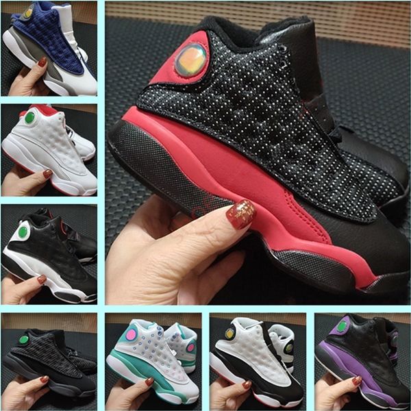 

2023 toddler designer kids history of flight 13s gs playground aurora green he got game shoes for sale boys bred flint black cat multi baske
