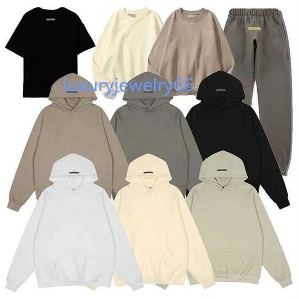 

men's hoodies sweatshirts 2023 ess hoodie designer mens women hoody winter warm hoodies fashion streetwear pullover sweatshirts loose h, Black