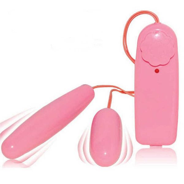 

products classic pink long short double jump egg women's vibration massage stick gift