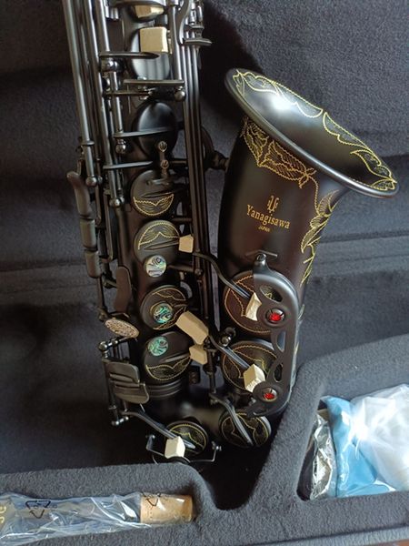

bet quality yanagisawa a-991 alto saxophone e-flat black sax alto mouthpiece ligature reed neck musical instrument accessories