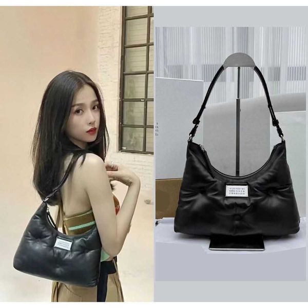 

argiela mm6 majira totes hangbag glam slam hobo women's sheepskin style leather cloud bag single shoulder underarm bag p7t6