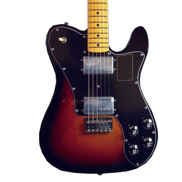 

vintage ii 1975 tele deluxe maple fingerboard 3 color su electric guitar