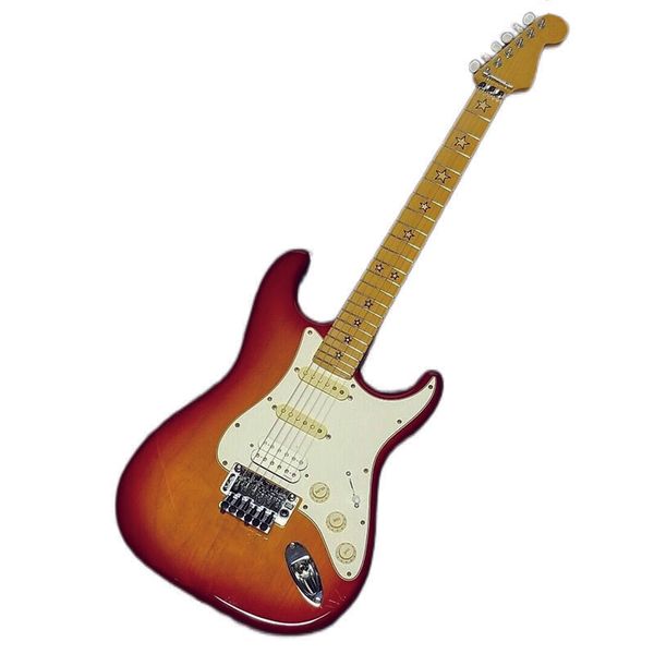 

str 135rs richie sambora signature model used 4f floor handling electric guitar