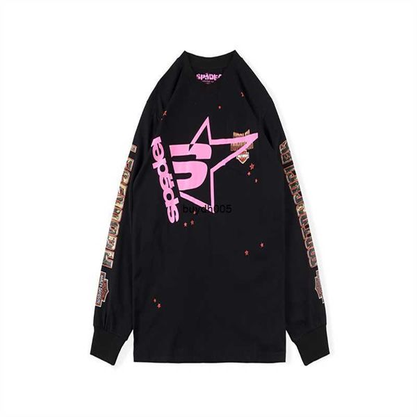

men's t-shirts 555555 autumn/winter american fashion brand long sleeve t-shirt for men and women xoi6, White;black