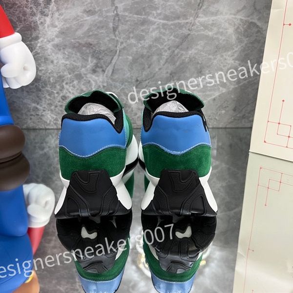 

2023 luxurys out of office sneaker designer casual shoes men women lace-up high street leather breathable platform trainers sneakers xsd2211, Black