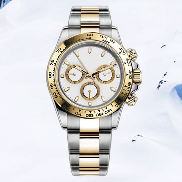 

7750 many style men chronograph watches men automatic cal 4130 904l steel watch noobf factory 116509 sport 116520 eta crystal sw3231 quality, Slivery;brown