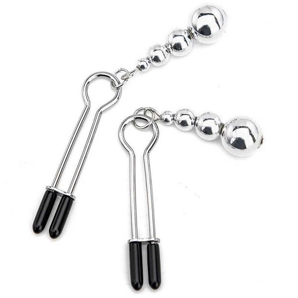 

metal breast with adjustable strength clip for male and female slave products 50% outlet online