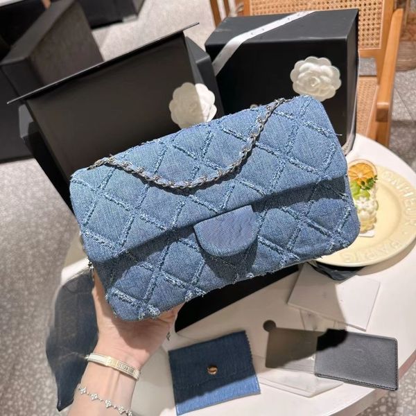 

designer bag handbag fashionbags crossbody classic quilted cf flap 25cm drill ball mini bag handbags woman shoulder sling vintage two cc des