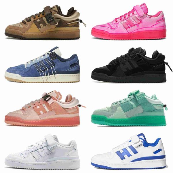 

forum low 84 skate boarding shoes women mens sneakers bad bunny buckle forums the first cafe easter egg back to school white black royal blu