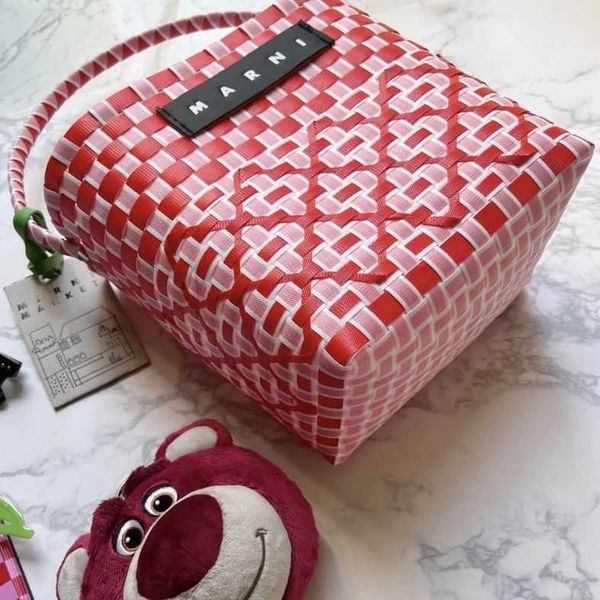 

luxuries designers bag marn weave straw fanny packs bag womens handbag shoulder tote bag purses crossbody gfjg