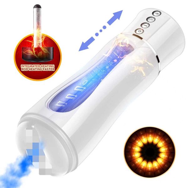 

full automatic ice fire spray water heating aircraft cup products electric male toys