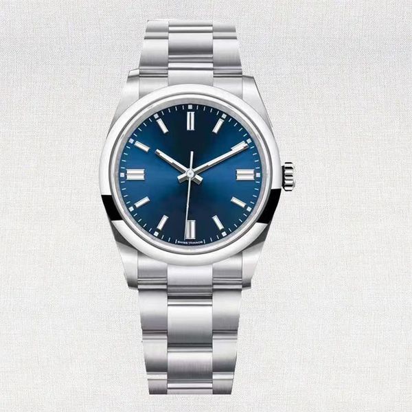 

mens and womens watches 36mm 41mm ceramic ring 2813 movement watch waterproof designer sapphire glass lens all stainless steel glow classic, Slivery;brown