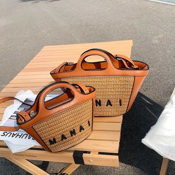 

luxuries designers bag marn weave straw fanny packs bag womens handbag shoulder tote bag purses crossbody 1f88
