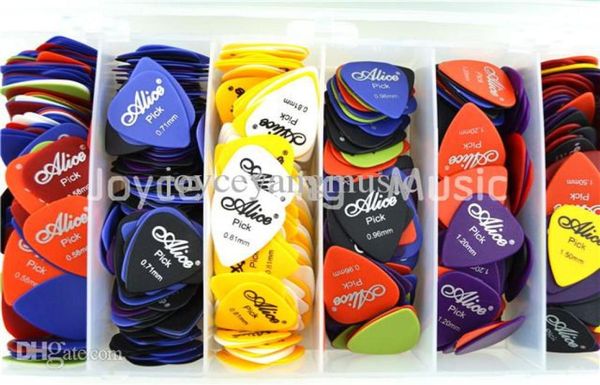 

lots of 100pcs alice matte acoustic electric guitar picks plectrumsassorted thicknesscolors2723786