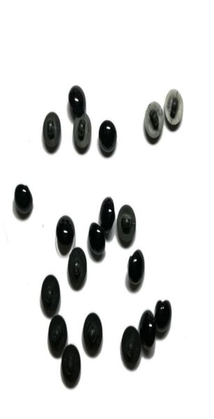 

new 100 pcs black resin buttons round mushroom domed sewing shank black diy animal eyes toy diy decorative buttons jllssr3481676, Silver