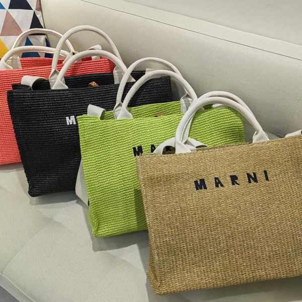 

luxuries designers bag marn weave straw fanny packs bag womens handbag shoulder tote bag purses crossbody 2zbb