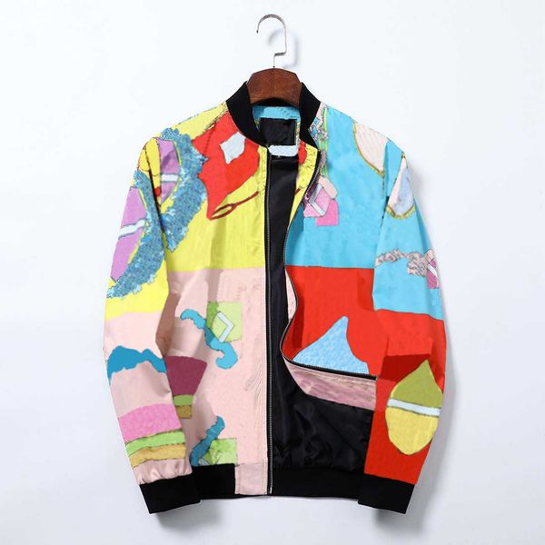 

fashion 2021 autumn men casual jacket camouflage print windbreaker jacket men long sleeve coat plus size hoodie thin coat, Black;brown