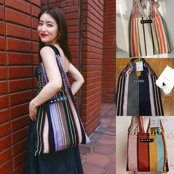 

luxuries designers bag marn weave straw fanny packs bag womens handbag shoulder tote bag purses crossbody cnby