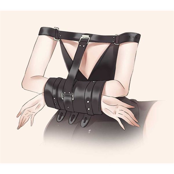 

sm leather backhand handcuffs couples bind female toy toys 60% off outlet sale