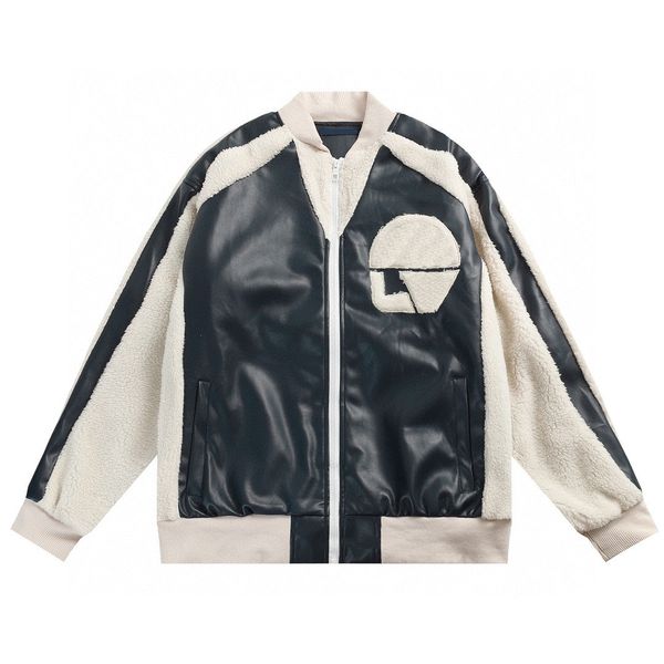 

men's jacket jacket casual fashion zip baseball uniform jacket autumn winter coat, Black;brown