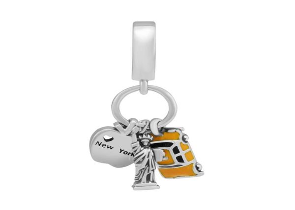 

new york highlights dangle s925 silver fits for original style bracelet 797198enmx h88971280, Bronze;silver