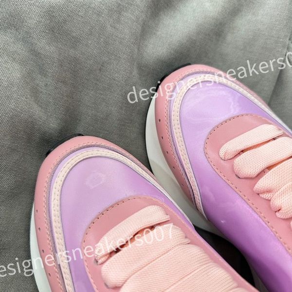 

designer women mens casual shoe fashion genuine leather mixed color woman trainers sneakers flats loafers female footwear xsd230403, Black