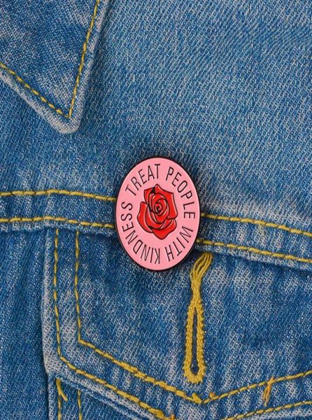 

pink rose enamel pins 1d one direction styles badge brooch lapel pin for denim jeans shirt bag jewelry gift for fans friend5395937, Blue