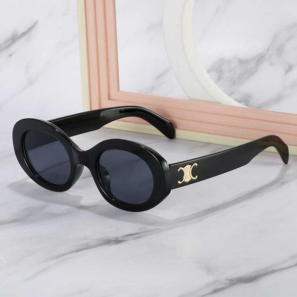 

new cel arc de triomphe makaron small frame sunglasses, White;black