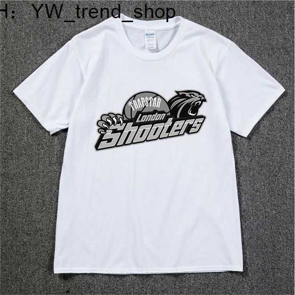 

men's tshirts trapstar london 100 cotton t shirt men women summer short sleeve tshirt hip hop streetwear harajuku loose tees white 230, White;black