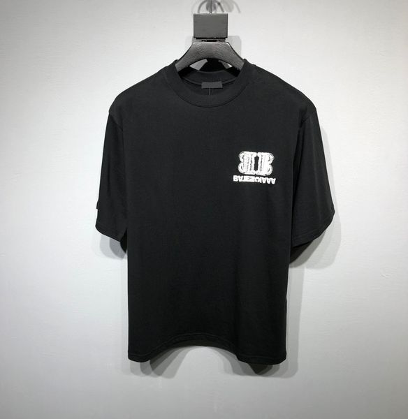 

men's plus tees & polos round neck embroidered and printed polar style summer wear with street pure cotton m set shorts tshirt 2r2rf, Black;brown