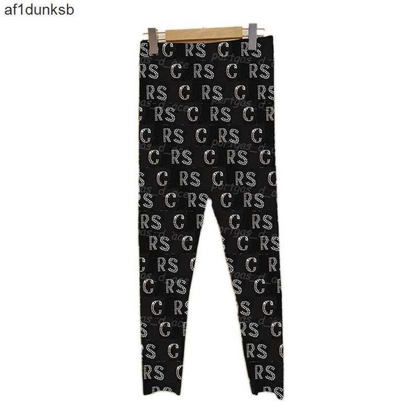 

tight high leggings rhinestone versage pants shinny black leggings vercace waist street style luxury women