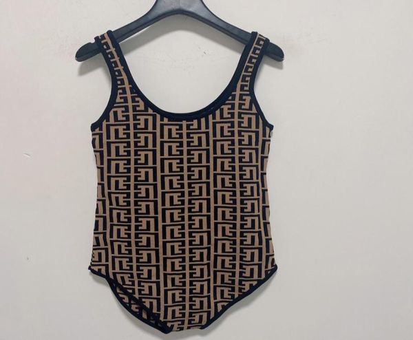 

2021 new o neck sleeveless geometric print designer jumpsuits brand same style women039s jumpsuits rompers 0513129013066, Black;white