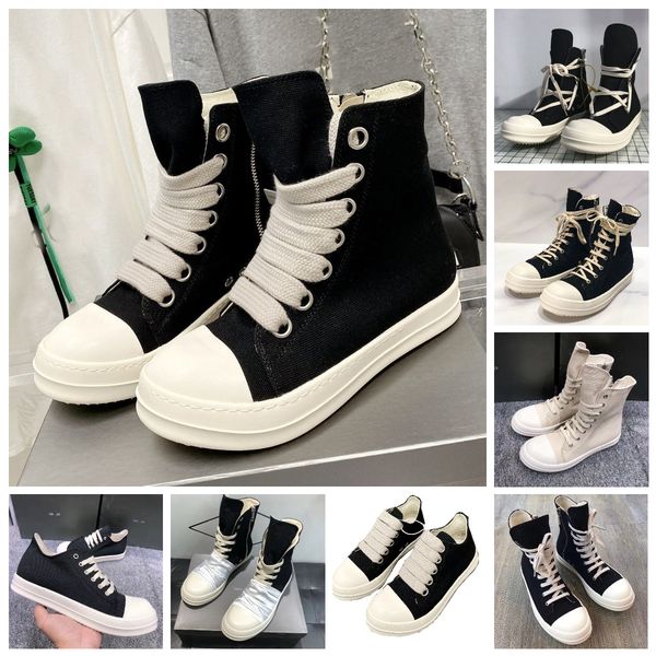 

luxury boots designer boots shoes women boots designer canvas casual high shoe fashion men women sneakers rubber high jumbo lace up thick so, Black