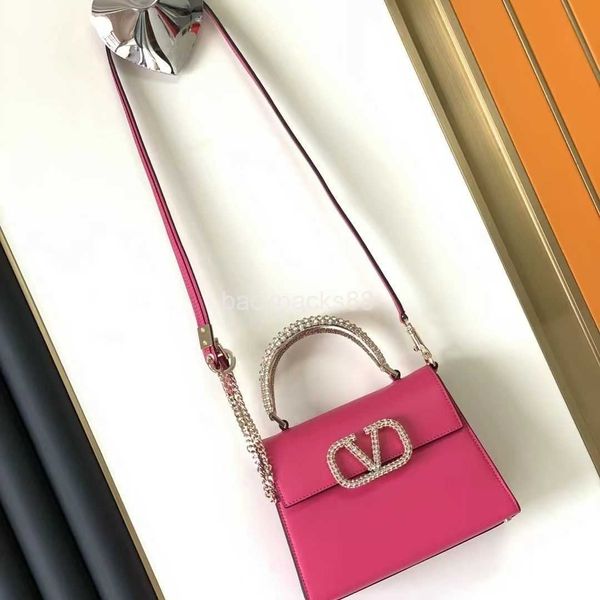 

handbag beauty designer luxurys women bags diamond inlaid metal handle women's handheld shoulder crossbody casual tote bag 0f3k