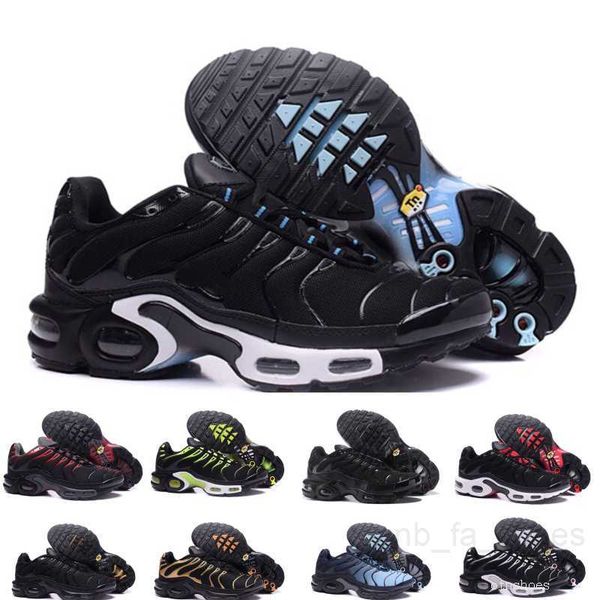

2021 tn plus shoes mens trainers chaussures triple white black hyper blue green womens sneakers sports size 36-45