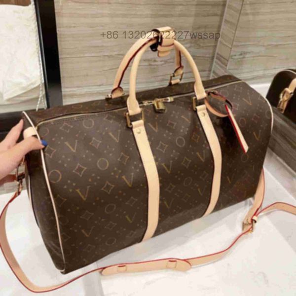 

duffel bags a must-have summer travel bag designer women and men the tote multifunctional large capacity handbag with original dust