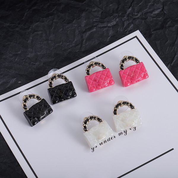 

punk style pendant studs girls charm earrings 3 colors personality designer studs night club creative tassel stud jewelry, Golden