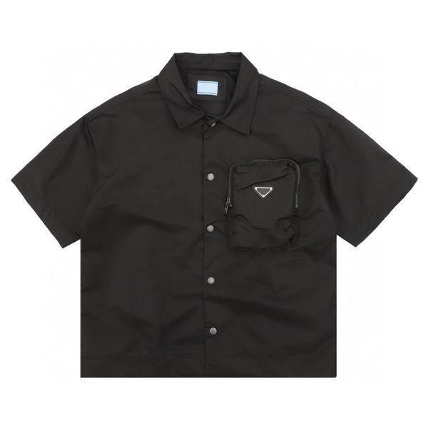 

men's plus tees polos round t-shirt plus size neck embroidered and printed polar style summer wear with street pure cotton, Black;brown